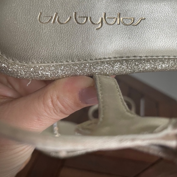 Gold and Pearl Sandals size 37 - Byblos European brand - Picture 5 of 5